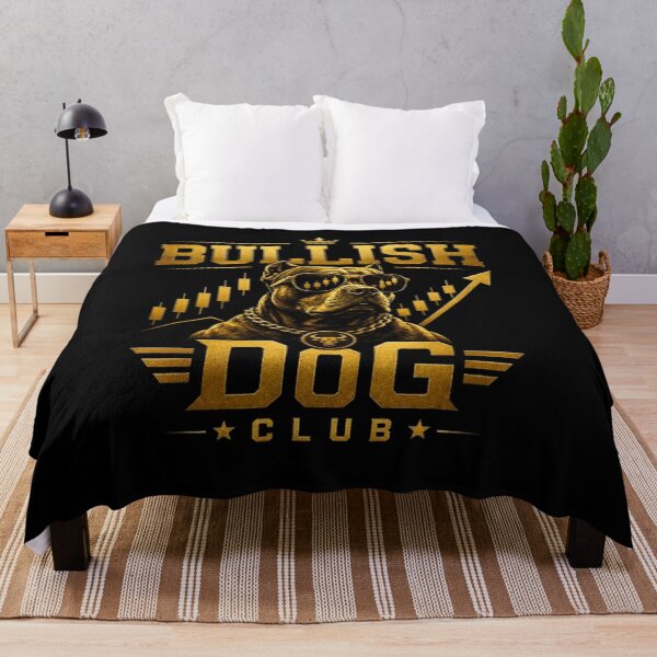 Item preview, Bullish Dog Club Funny Trader Dog Trading Design designed and sold by PipForgeStudio .