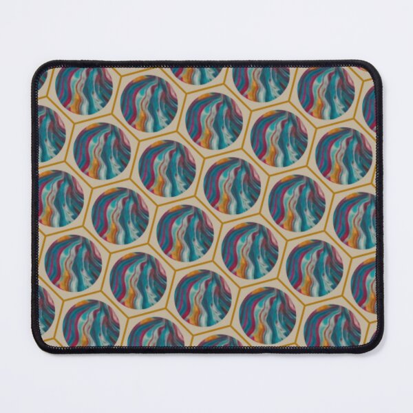 Item preview, Rainbow Sunset Dots Pattern designed and sold by Shy Fractal Designs.