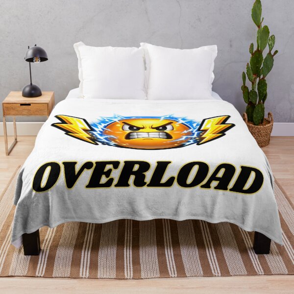 Item preview, Overload ⚡ Angry Power Emoji | Electric Rage Expression | Gaming Sticker designed and sold by UrbanEchoHub.