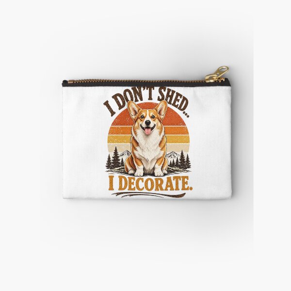 Item preview,  I Don't Shed I Decorate - Funny Vintage Corgi designed and sold by Lordweek.