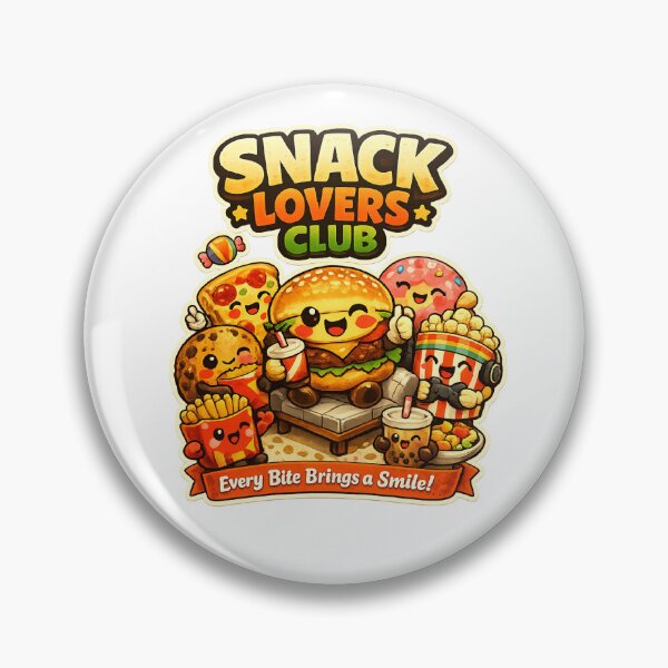 Item preview, Snack Lovers Club | Cute Kawaii Comfort Food Friends designed and sold by Ripoubsb.