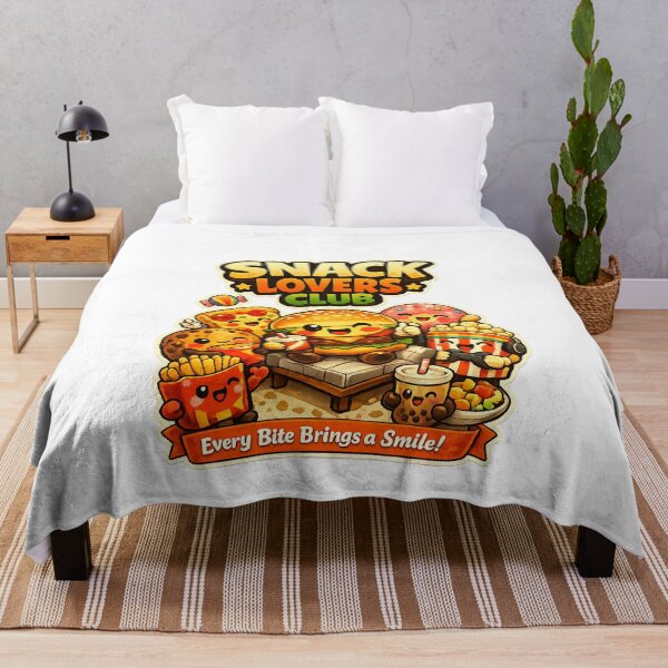 Item preview, Snack Lovers Club | Cute Kawaii Comfort Food Friends designed and sold by Ripoubsb.