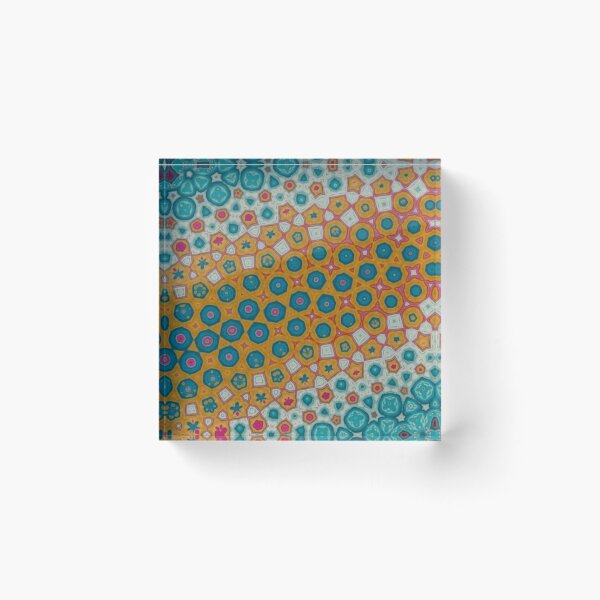 Item preview, Retro Hippie Pattern designed and sold by Shy Fractal Designs.