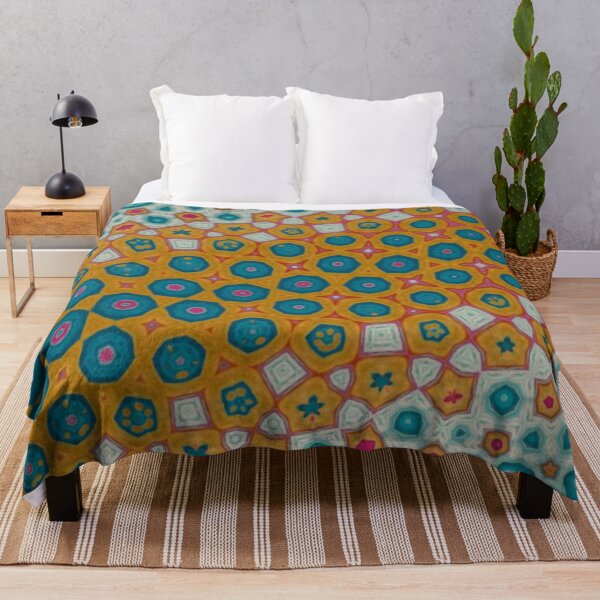 Item preview, Retro Hippie Pattern designed and sold by Shy Fractal Designs.