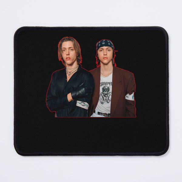 Item preview, Studio Portrait Of Two Young Men Posing Together designed and sold by Staksnet.
