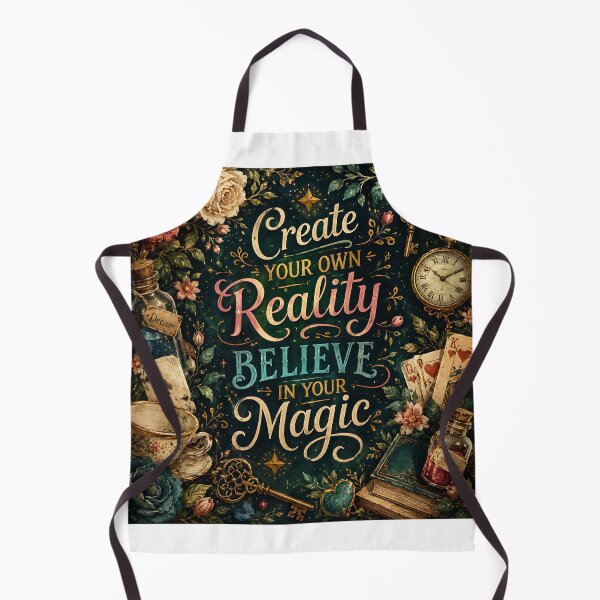 Item preview, Create Your Own Reality Vintage Magic Typography Art designed and sold by Jaideep Walia.