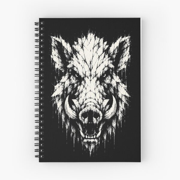 Item preview, Geometric Wild Boar Head - Grunge Animal Skull Shirt designed and sold by JonelCrafts.