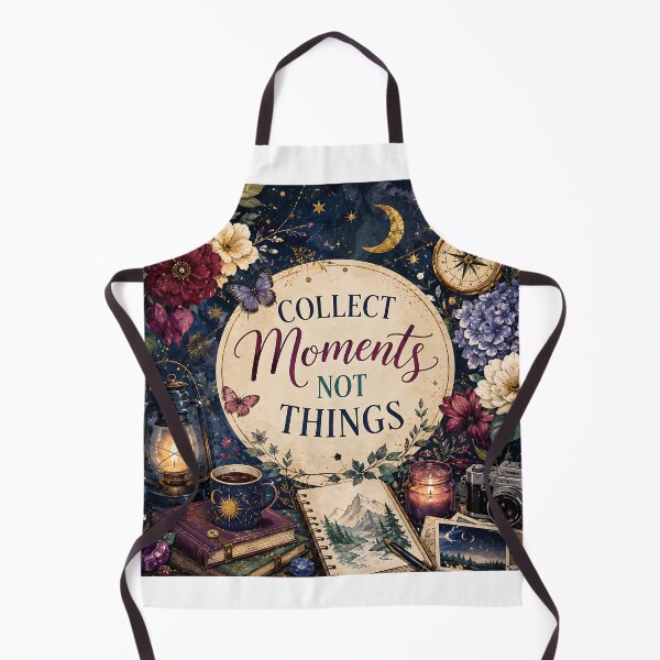Item preview, Collect Moments Not Things Celestial Travel Illustration designed and sold by Jaideep Walia.