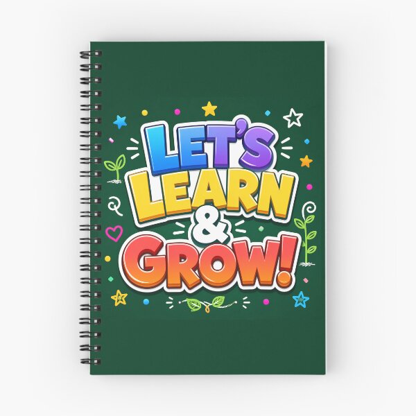 Item preview, Let's Learn and Grow Rainbow 3D Bubble Text Classroom Magnet designed and sold by FestivityFinds.