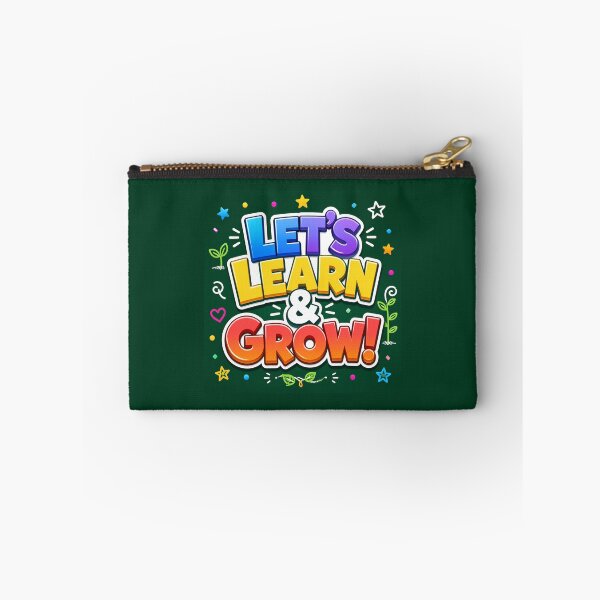 Item preview, Let's Learn and Grow Rainbow 3D Bubble Text Classroom Magnet designed and sold by FestivityFinds.