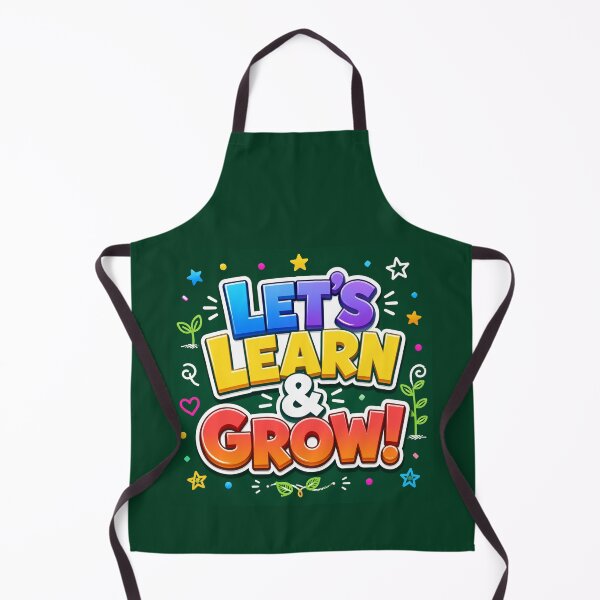 Item preview, Let's Learn and Grow Rainbow 3D Bubble Text Classroom Magnet designed and sold by FestivityFinds.