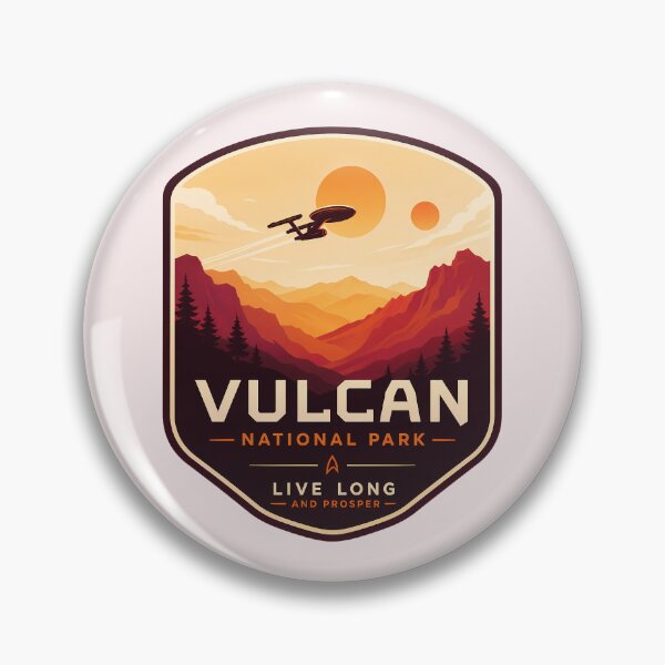 Item preview, Vulcan National Park - Live Long and Prosper  designed and sold by FrontierCosmic.