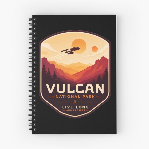 Item preview, Vulcan National Park - Live Long and Prosper  designed and sold by FrontierCosmic.