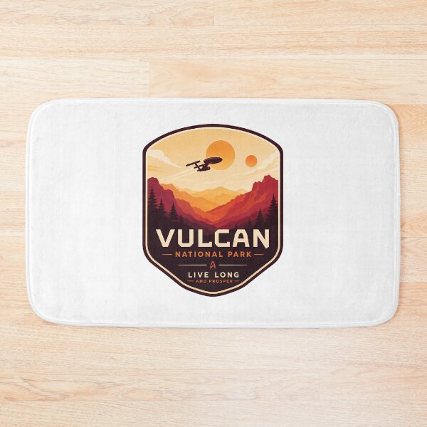 Item preview, Vulcan National Park - Live Long and Prosper  designed and sold by FrontierCosmic.