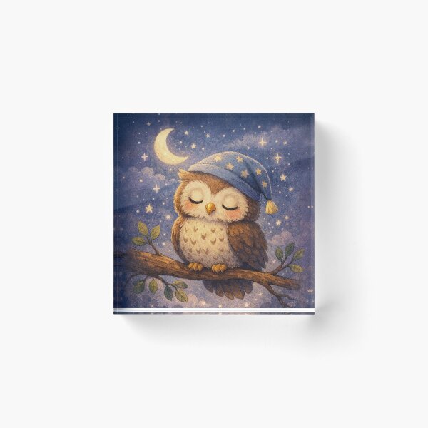 Item preview, Baby Owl Nursery Art - No. 2 designed and sold by susiecc.