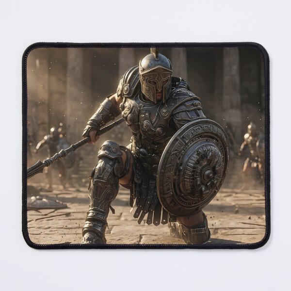 Item preview, Epic Spartan Warrior Ancient Greece Acropolis designed and sold by GalleryBrisArt.