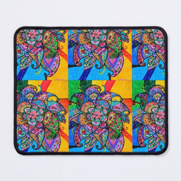Item preview, Vibrant Mandala Flower Bloom Abstract Art designed and sold by Selena.m.studio.