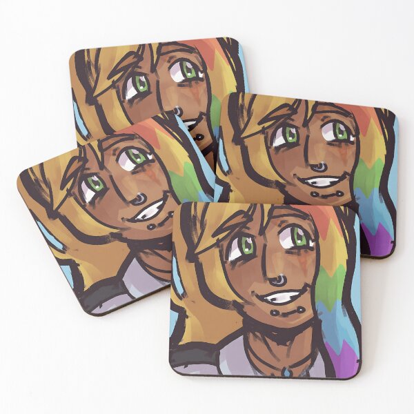 Item preview, Rainbow Hair Piercings Queer designed and sold by LeonHarroTAC.