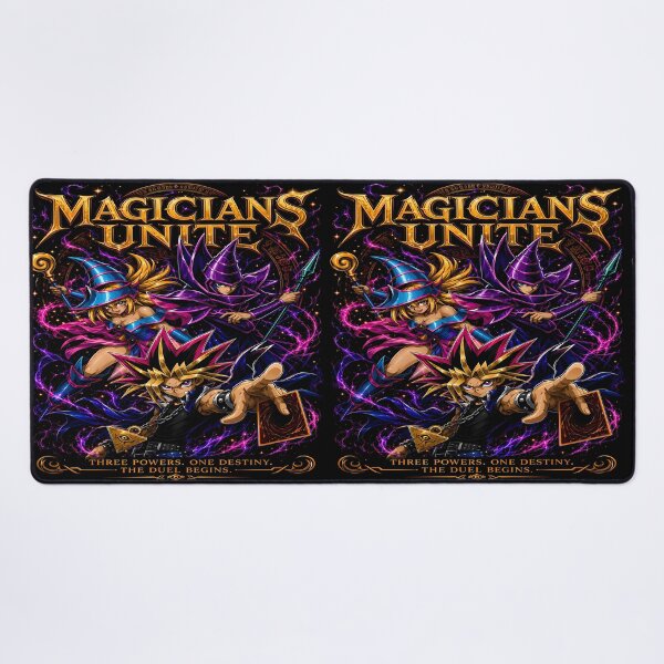Item preview, Magicians Unite - Epic Yami Yugi & Spellcasters Aesthetic Design designed and sold by Trinidesigns123.