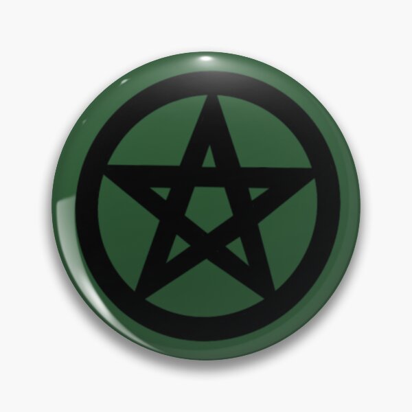 Item preview, Solid Black Pentacle designed and sold by esmaywhatson.