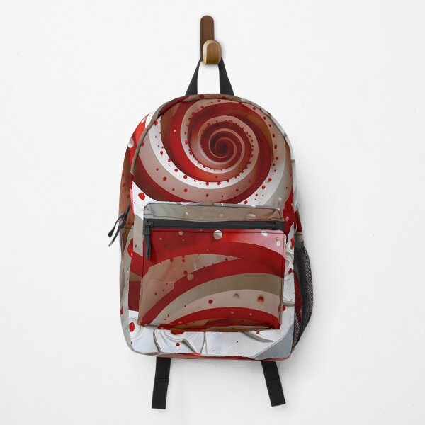 Item preview, Mesmerizing Red and White Spiral designed and sold by Vicky Brago-Mitchell®.