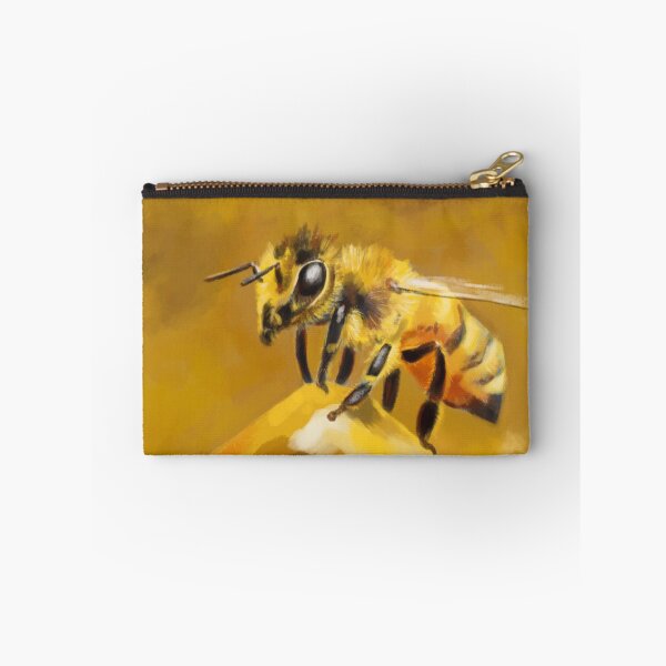 Item preview, Detailed Honey Bee Digital Painting designed and sold by ahmadclothings.