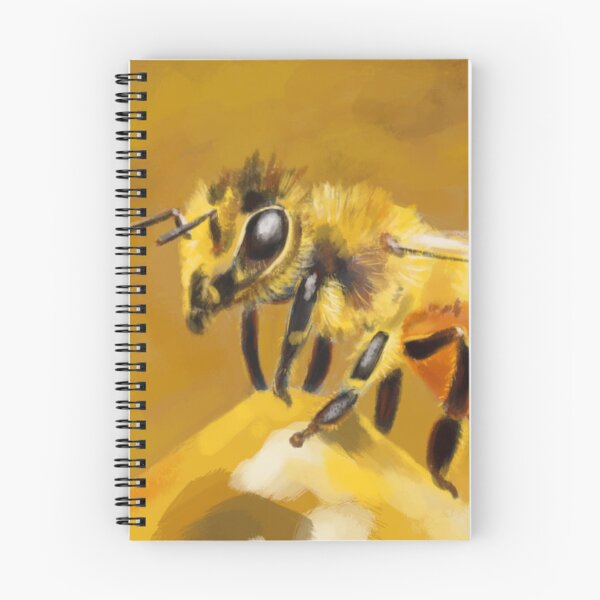 Item preview, Detailed Honey Bee Digital Painting designed and sold by ahmadclothings.
