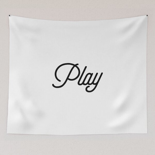 Item preview, Play [Fancy Text] designed and sold by ElderArt.