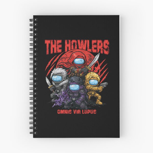 Item preview, Omnis Vir Lupus, Red Rising, THE HOWLERS, howler, book lover gift designed and sold by SanmanthaHoW.