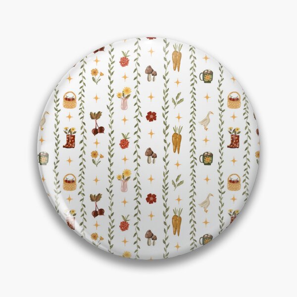 Item preview, Cottagecore aesthetic pattern designed and sold by pinkyfish1010.
