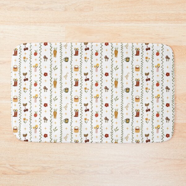 Item preview, Cottagecore aesthetic pattern designed and sold by pinkyfish1010.