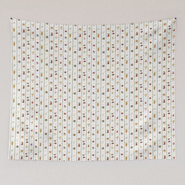 Item preview, Cottagecore aesthetic pattern designed and sold by pinkyfish1010.