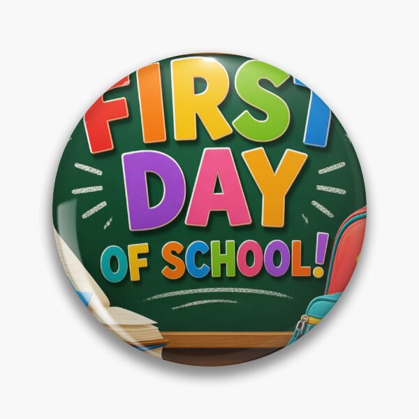 Item preview, First Day of School Cute 3D Chalkboard Sun Classroom Poster designed and sold by FestivityFinds.