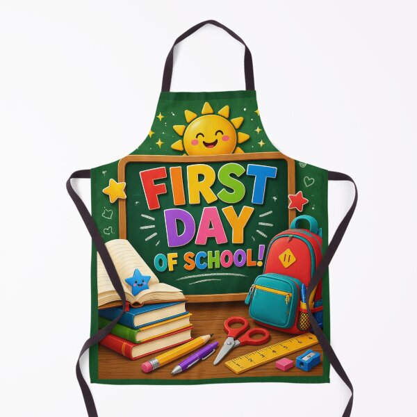 Item preview, First Day of School Cute 3D Chalkboard Sun Classroom Poster designed and sold by FestivityFinds.