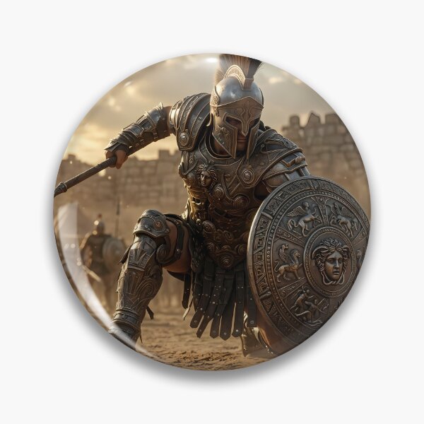 Item preview, Epic Spartan Warrior Ancient Greece Acropolis designed and sold by GalleryBrisArt.