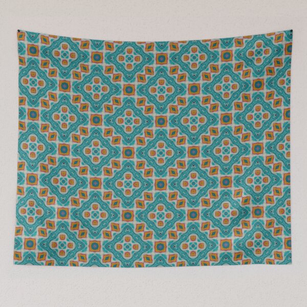 Item preview, Antique Backsplash Pattern designed and sold by Shy Fractal Designs.