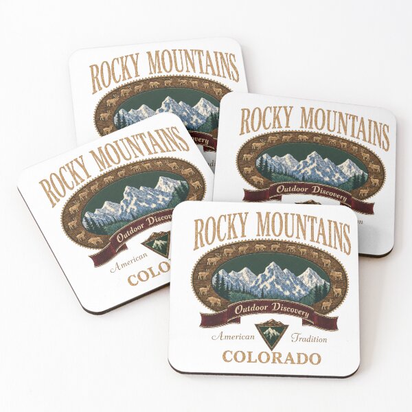 Item preview, Vintage Rocky Mountains Colorado designed and sold by Sapocheart.