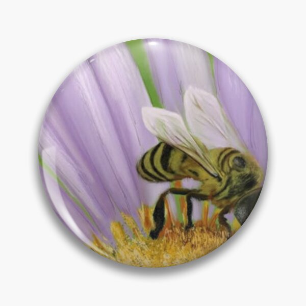 Item preview, Honey Bee on a Purple Aster Flower  designed and sold by ahmadclothings.