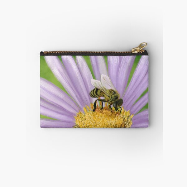 Item preview, Honey Bee on a Purple Aster Flower  designed and sold by ahmadclothings.