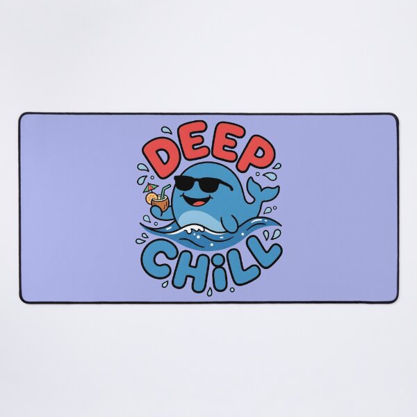 Item preview, Deep Chill – Cute Whale Surf Design designed and sold by Sea Gem.