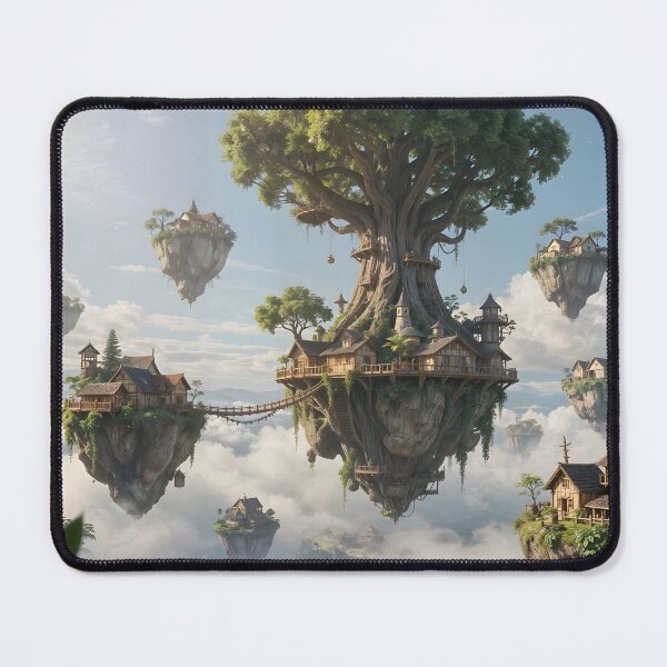 Item preview, Fantasy Forest Home Islands in the Sky designed and sold by Fanta-sticky.