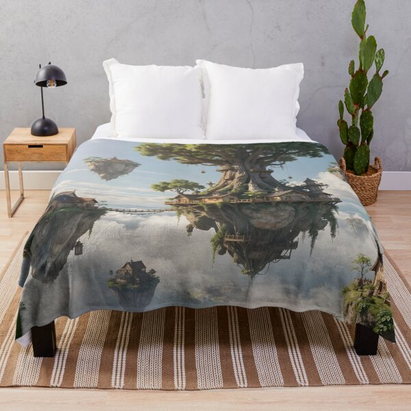 Item preview, Fantasy Forest Home Islands in the Sky designed and sold by Fanta-sticky.