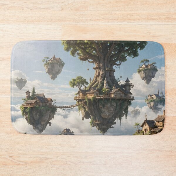 Item preview, Fantasy Forest Home Islands in the Sky designed and sold by Fanta-sticky.