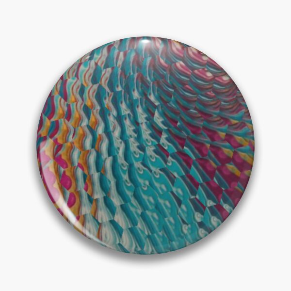 Item preview, Ocean Waves Pattern designed and sold by Shy Fractal Designs.