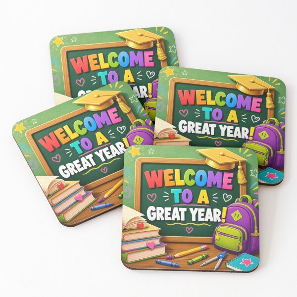 Item preview, Cute Welcome to a Great Year Chalkboard Backpack School Jigsaw Puzzle designed and sold by FestivityFinds.