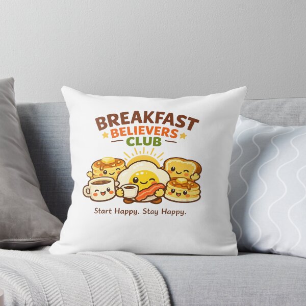Item preview, Breakfast Believers Club | Cute Kawaii Comfort Food Friends designed and sold by Ripoubsb.