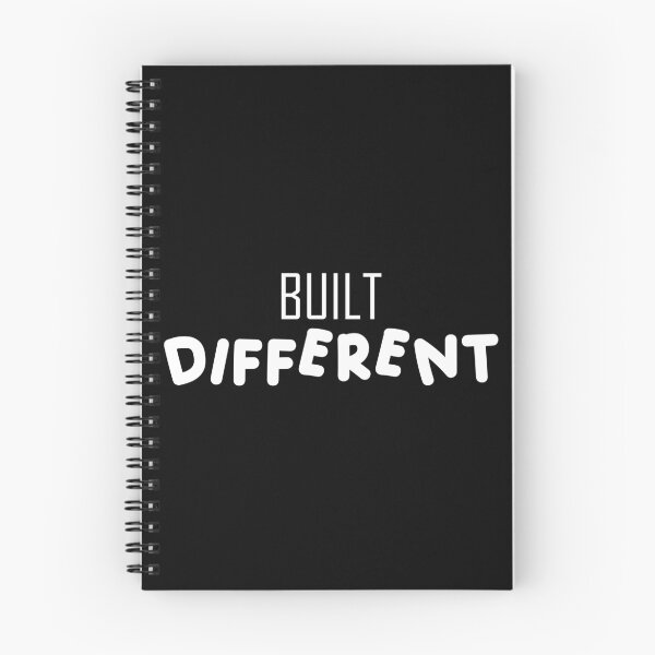 Item preview, Built Different Motivational Quote , Gym Motivation Text, Athletic Typography Design designed and sold by anuardhaduarah.