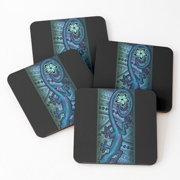 Item preview, Retro Hawaiian Gecko Design designed and sold by sunnthreads.