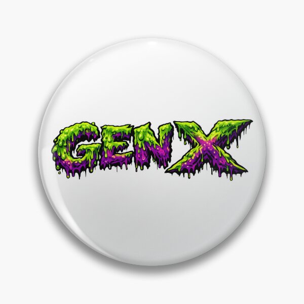 Item preview, Gen X Toxic Slime Dripping Typography designed and sold by Artmares.