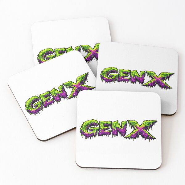 Item preview, Gen X Toxic Slime Dripping Typography designed and sold by Artmares.